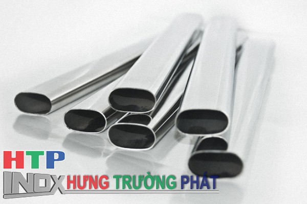 Inox ống oval trang trí